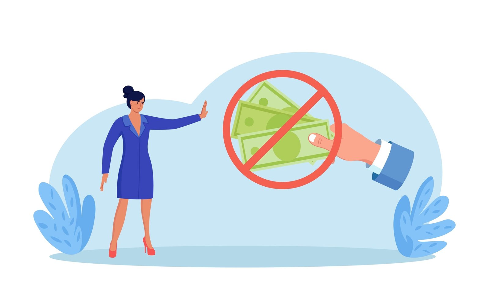 Avoid the appearance of financial impropriety